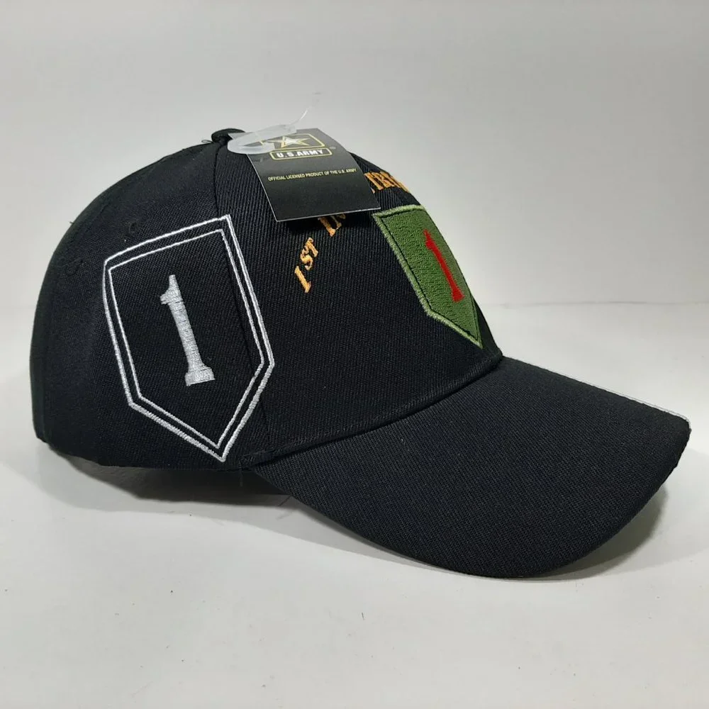 US Army 1st Infantry Division Men's Ball Cap Hat B